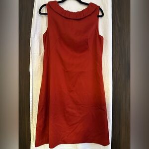 Badgley Mischka Red Mini Dress